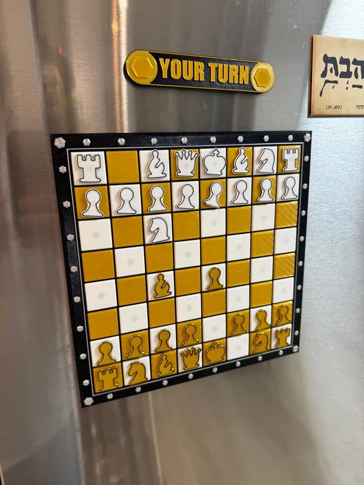 Magnetic Fridge Chess