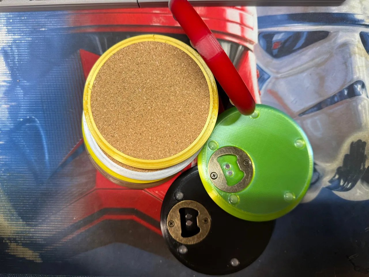 Bottle Opener Coasters